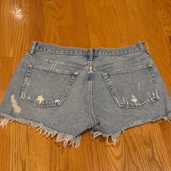 Distressed Denim Shorts - Picture 3 of 6